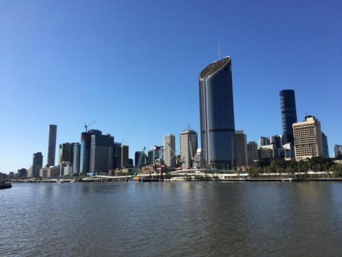 Skyline von South Bank aus